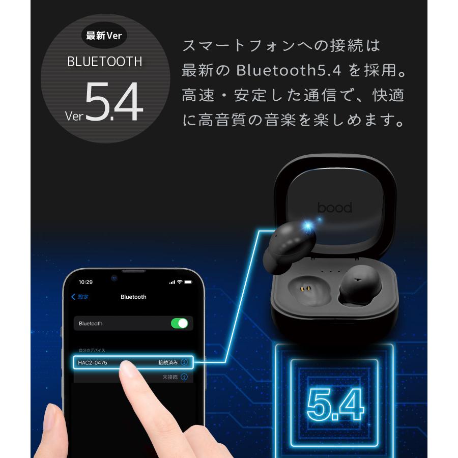 ワイヤレスイヤホン Bluetooth5.4 クリアケース カナル型 軽量 ワイヤレスイヤホン Bluetooth5.4 クリアケース カナル型 軽量