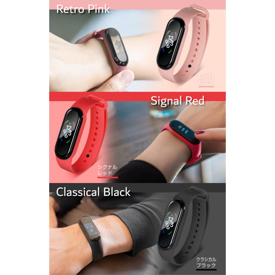 スマートバンド★赤★強度は普通★新品smartband スマートウォッチ スマートバンド 歩数計 運動 消費Kcal ランニング