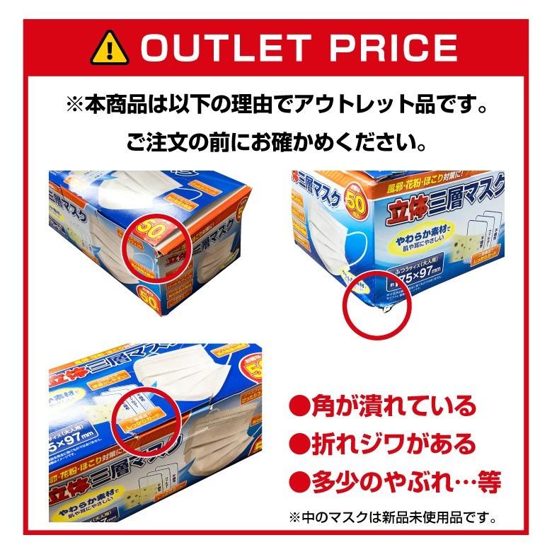箱つぶれ/6月19日出荷予定】 マスク 50枚入り 使い捨てマスク 不織布