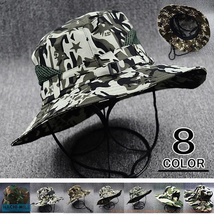 サファリハット メンズ 日焼け防止 Uvカット つば広 アウトドア 登山 ミリタリーハット 釣り 熱中症 紫外線対策 Hcm 8 Mile 通販 Yahoo ショッピング