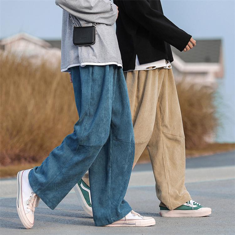 パンツ メンズ サルエルパンツ ワイドパンツ コーデュロイ生地 ロング ゆったり カジュアル おしゃれ 夏 父の日 超歓迎された