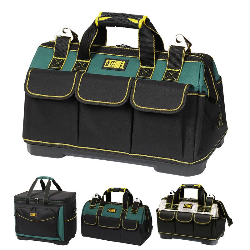 現金特価 ツールバッグ 電工 多機能 工具箱 ツールケース バイク ツールボックス 帆布 電動工具 ボストン 工具差し入れ 工具入れ