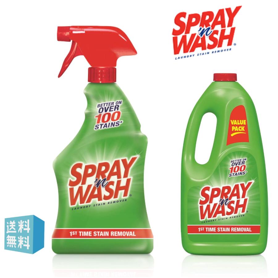 Spray 'n Wash Pre-Treat Laundry Stain Remover & Refill