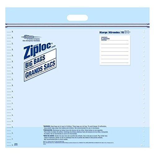 ジップロック ビッグバッグ 2箱セット Ziploc Big Bag Double Zipper X