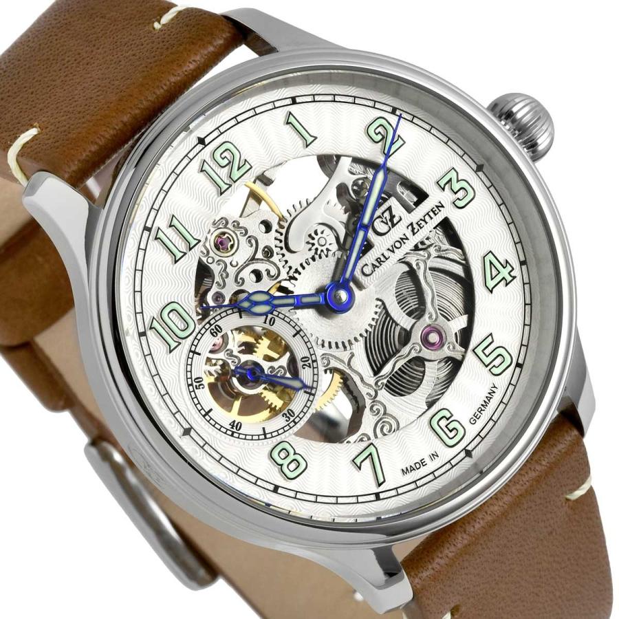 【希少】 Carl von Zeyten カール・フォン・ツォイテン 手巻き 腕時計　[CvZ0021WH] 並行輸入品 【F3988037765】(20084円)