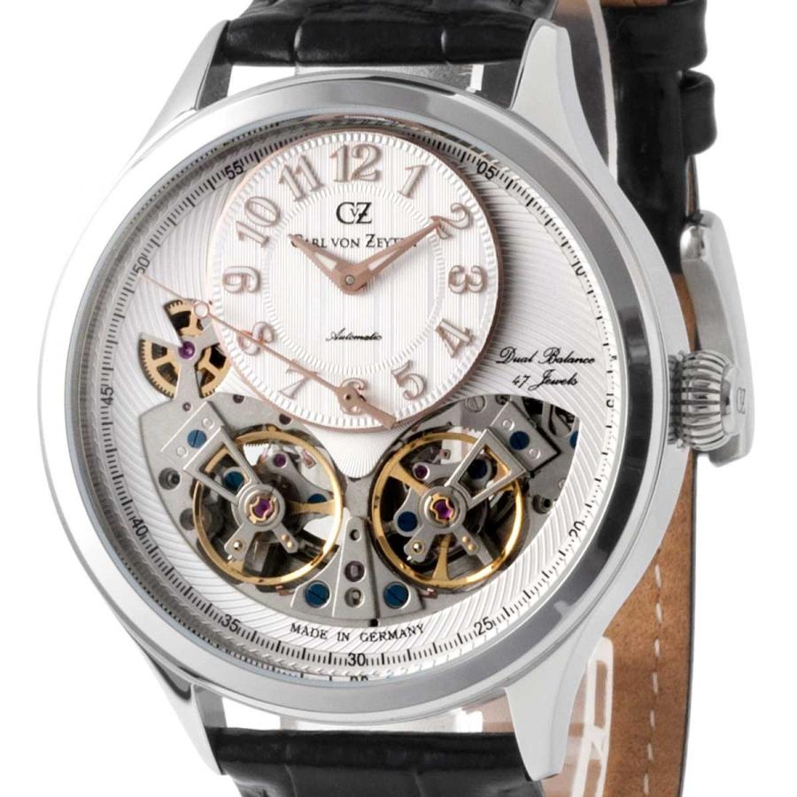 Carl von Zeyten カール・フォン・ツォイテン 自動巻き（手巻き機能あり） 腕時計　[CvZ0055WH] 並行輸入品 スケルトン｜hachigoten