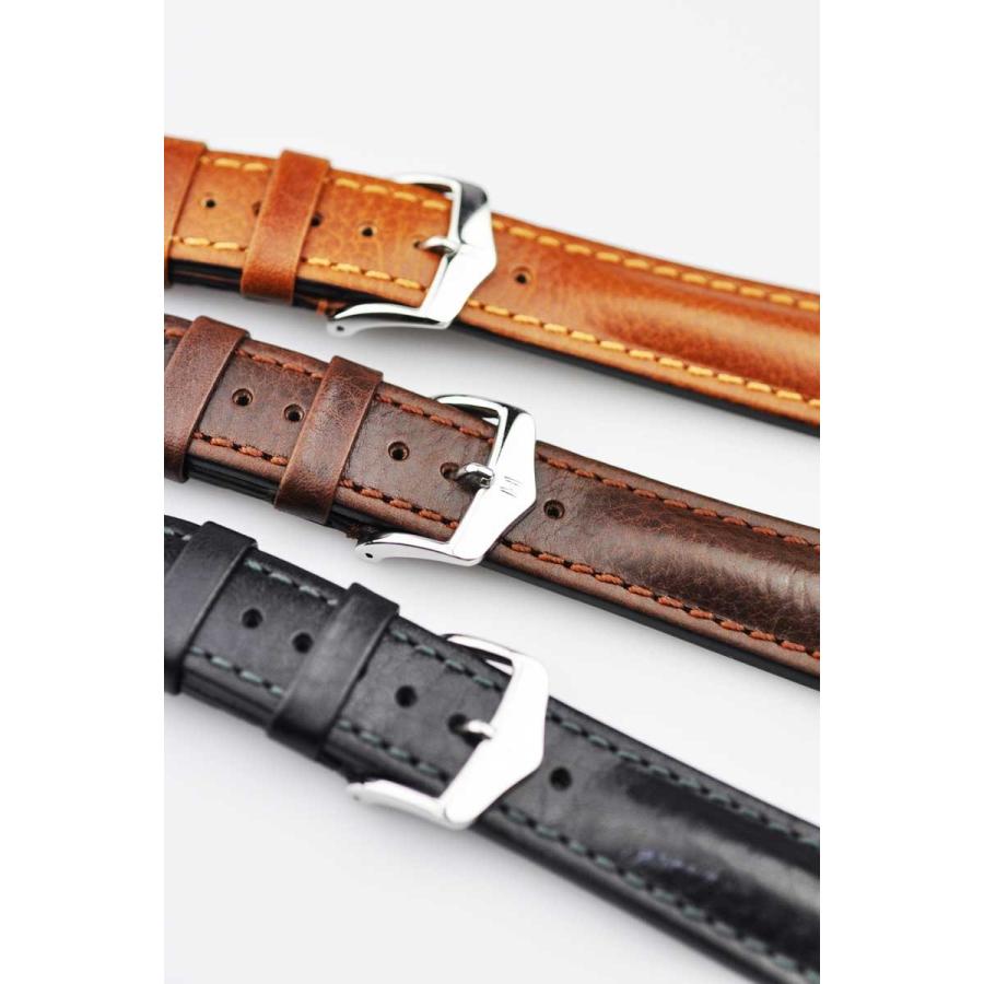 HIRSCH ヒルシュ LUCCA ルッカ 腕時計用 レザーベルト サイズ:E20 E22