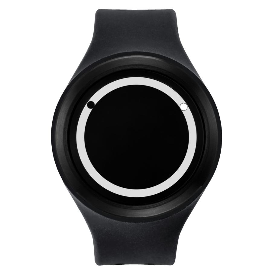 ZEROO ゼロ PLANET ECLIPSE 電池式クォーツ 腕時計 [W00904B03SR02] ホワイト デザインウォッチ おしゃれ時計