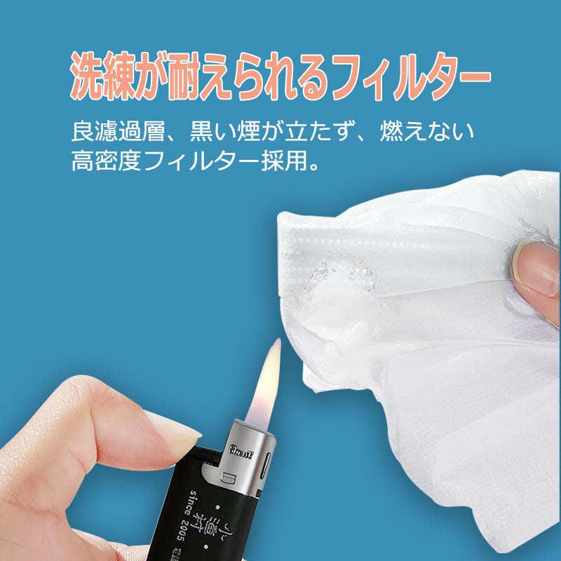 【400枚セット 超お得】高評価不織布マスク 日本製に負けない品質 耳が痛くならない平ひも 白黒マスク 使い捨て ホワイト ブラック 50枚入 カラーマスク |  | 15