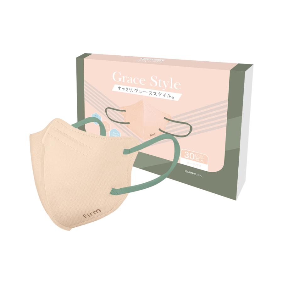 firm（ファーム） 【爆買】マスク 3D 立体 バイカラー 30枚 不織布