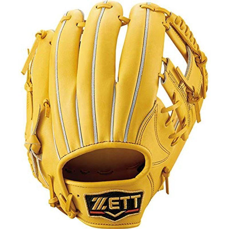 硬式野球 グラブ グローブ セカンド ショート用 ゼット Zett 硬式野球 今宮健太選手タイプ プロステイタス トゥルーイエロー 5400 八嘉屋のゼット Zett グローブ 八嘉屋