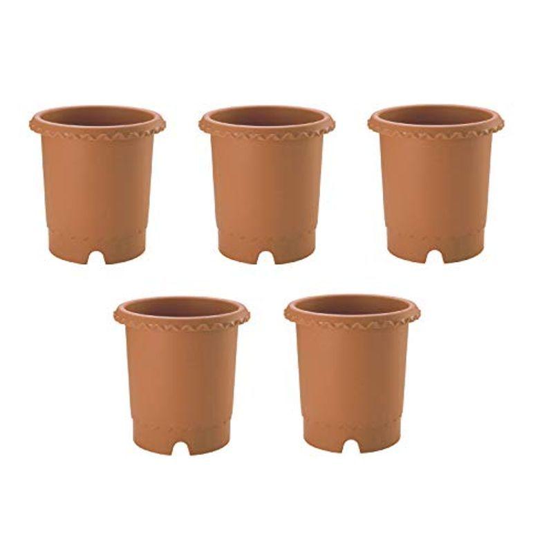 リッチェル バラ鉢 12号 ブラウン 5個組 Www Inmera Com Ec