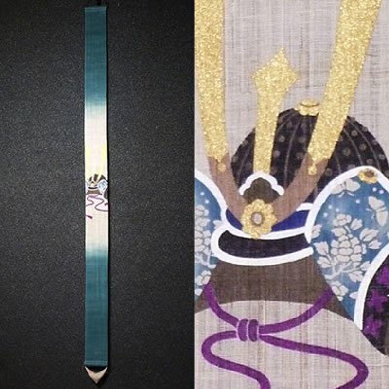 麻細タペストリー かぶと 掛軸 和風タペストリー 春 初夏 端午の節句 子供の日 兜 全品送料0円