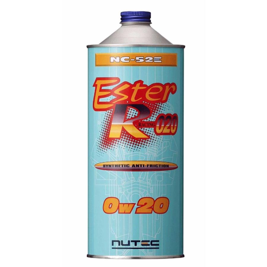 【NUTEC/ニューテック】NC-52E 020 ●0W-20 ●化学合成（エステル系） ●1L缶　 ESTER RACING 020 /エステルレーシング｜hachikko-bu-bu