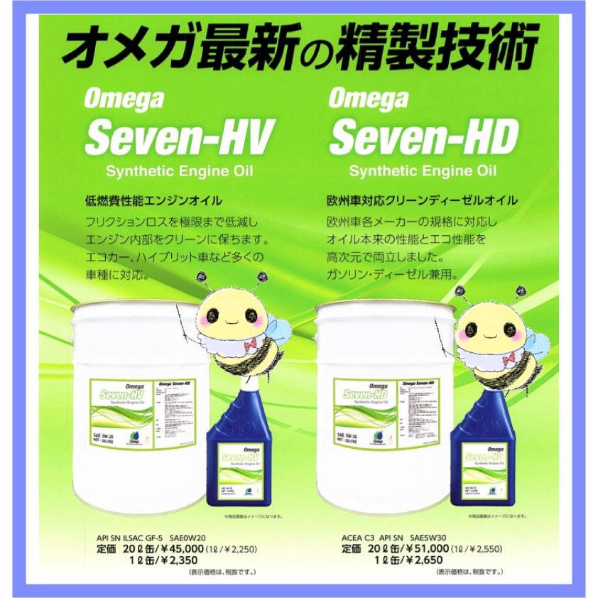 オメガオイル 国内正規品【Ωmega/オメガ】Omega Seven-HV ○0W-20