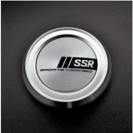 在庫あり【SSR センターキャップ】アルミレーシングキャップ ○B 