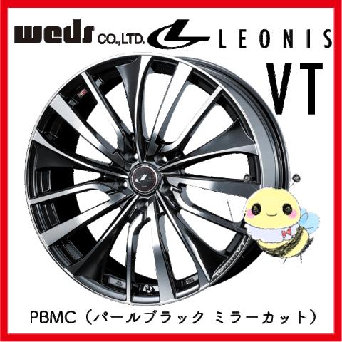 Weds/ウェッズ】レオニス VT ○19インチ 19x7.5J 5/114.3 INSET:48