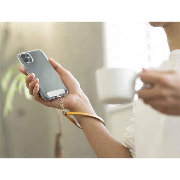 スマホ ストラップ 本革 Lサイズ 14センチ 男性 手の大きな方用 送料無料 日本製 おしゃれ ショートストラップ 本革レザーハンドストラップ Hm Strapper Lether L いいもの発見はちみつ通り 通販 Yahoo ショッピング