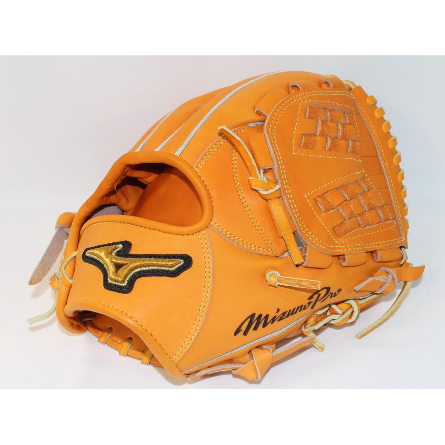 Mizuno Pro 硬式内野グラブ ジェネラルキップレザー、フィンガーコア