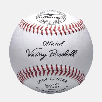 MIZUNO（ミズノ） 硬式用 高校野球 試合球 ビクトリー 1球売り 