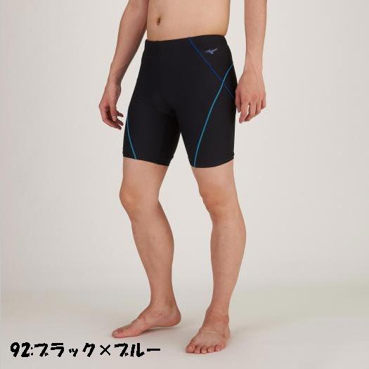 30%OFF【レターパック対応】MIZUNO（ミズノ）メンズ水着 フィットネス ハーフスパッツ  N2JB0115　定価5,390円｜hachimorisports｜02