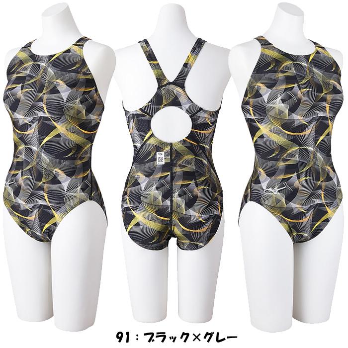 【こねこ便対応】MIZUNO(ミズノ) WA承認 STREAM ACE 競泳用ローカット マスターズバック レディース N2MAA244 定価12,100円(税込)の画像