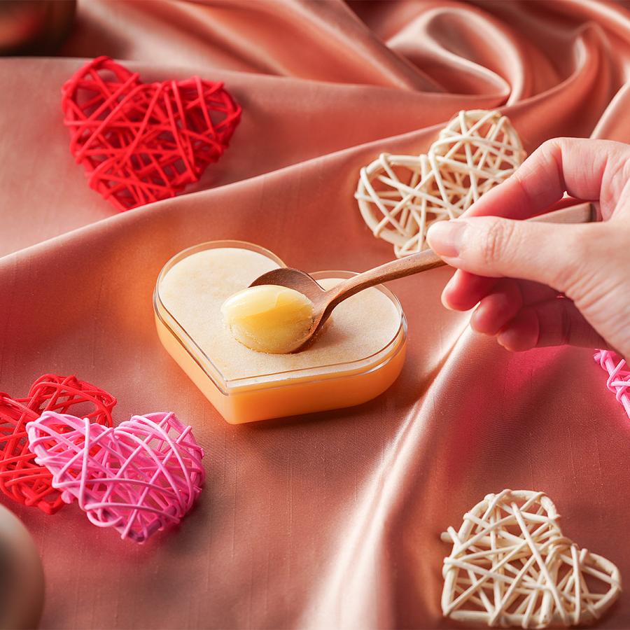 スプーンで頂く白い蜂蜜（箱みつ）国産はちみつ 冬季限定 : 九州蜂の子