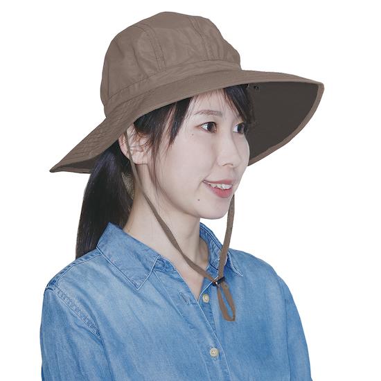 ガーデニング ハット レディース 虫除け Uv 撥水 帽子 おしゃれ 服装 夏 日よけ つば広 Uv Agl 02 ハチプロ 通販 Yahoo ショッピング