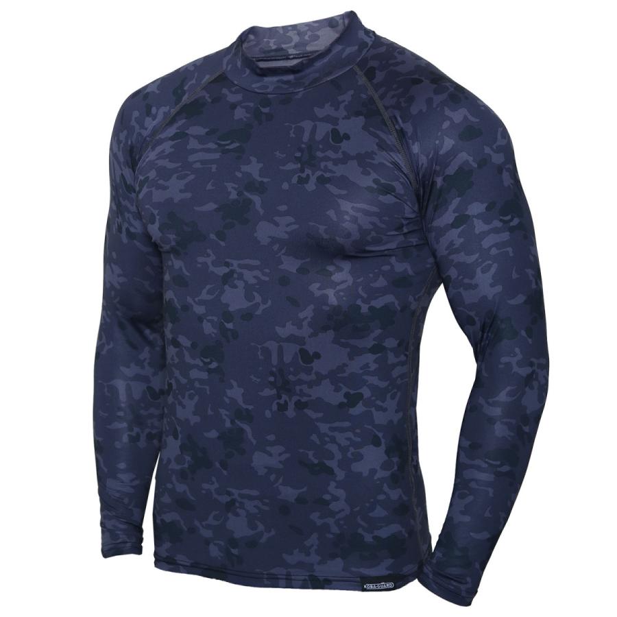 着る消臭元 裏起毛 着圧インナー あたたかい コンプレッションインナー おすすめ インナーシャツ メンズ 加圧シャツ 冬 防寒 肌着 長袖 ミドルネック Ssg 026 ハチプロ 通販 Yahoo ショッピング