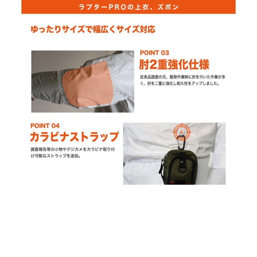 公式 プロ向け 蜂防護服ラプター PRO 特殊三重構造 ナイロン100 公式 プロ向け 蜂防護服ラプター PRO 特殊三重構造 ナイロン100