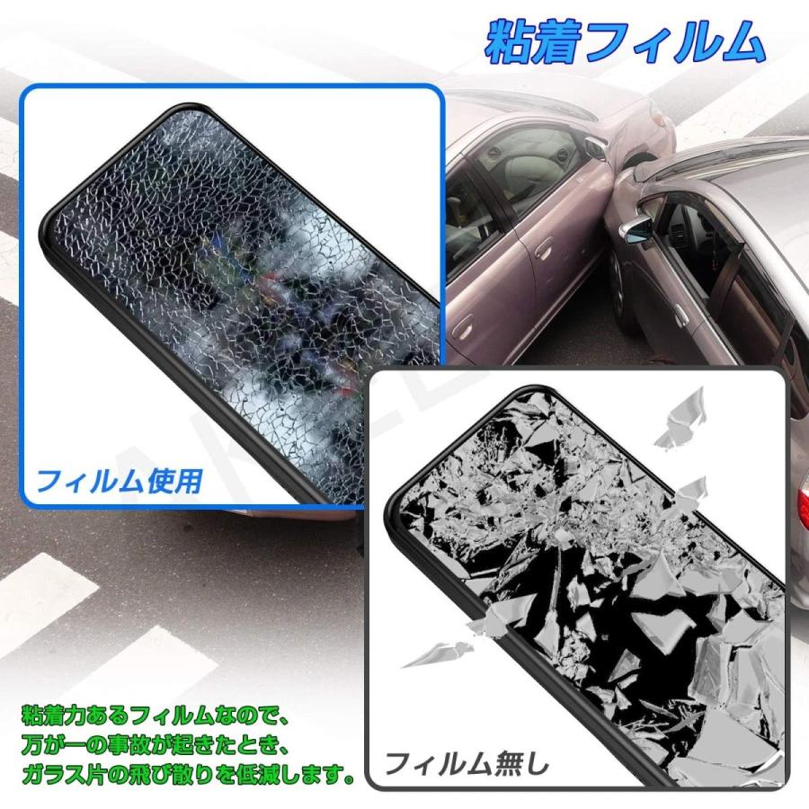 日本 映り込み防止フィルム 11.88インチ  デジタルインナーミラー専用 反射防止 2枚セット   指紋防止 液晶保護 アンチ