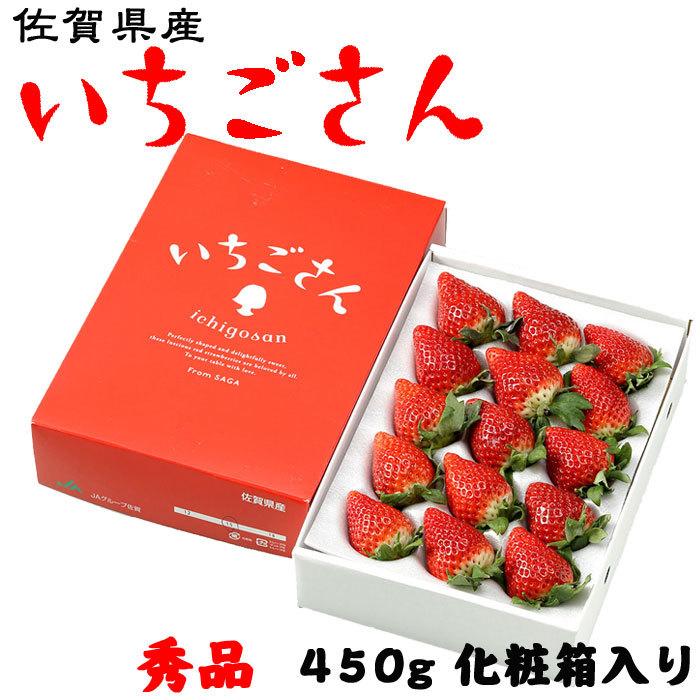 いちごさん 秀品 大粒 12粒 18粒 500g 化粧箱入り 佐賀県産 Ja佐賀 白石地区 苺 イチゴ Icgs 01 はちやフルーツ 通販 Yahoo ショッピング