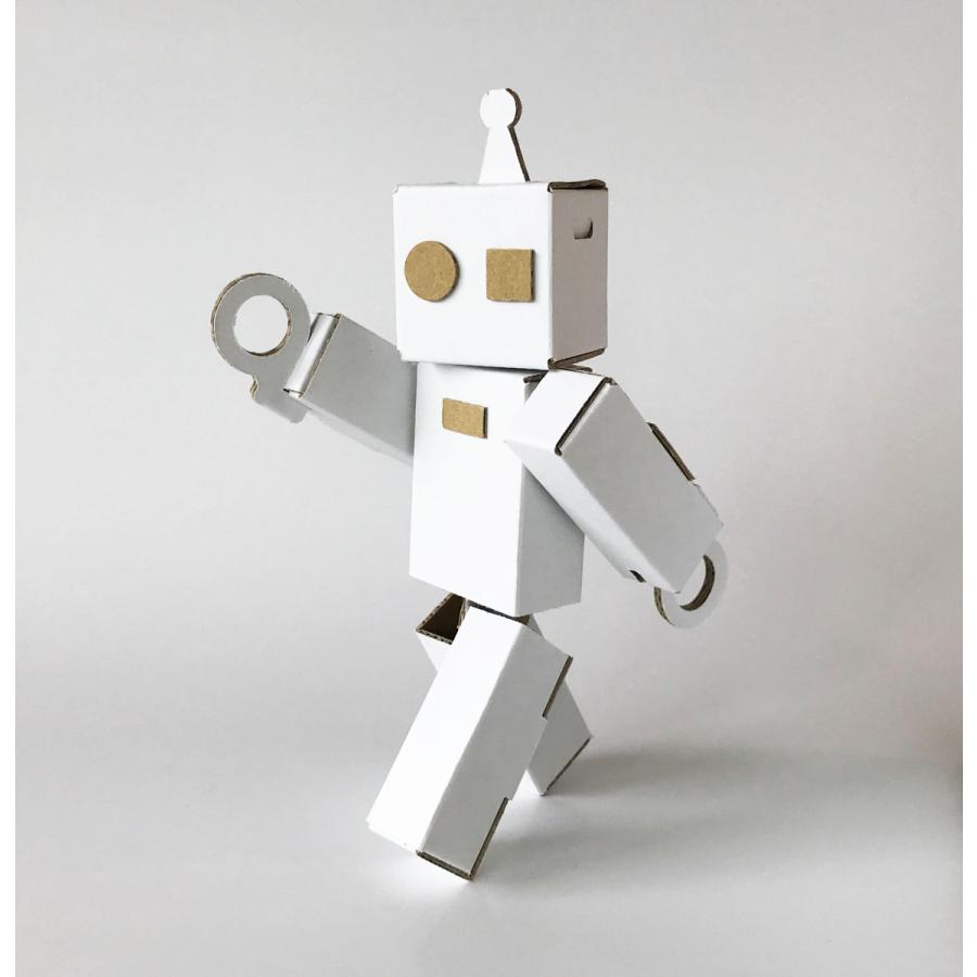 段ボール工作 ロボット 人形 ダンボール おもちゃ ハコロボ : HACO