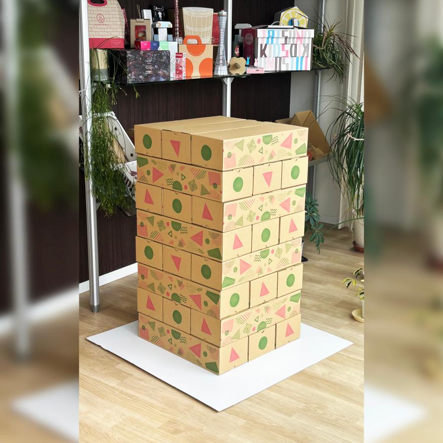 ダンボールブロック【50個セット】 ダンボールタワー 巨大ブロック