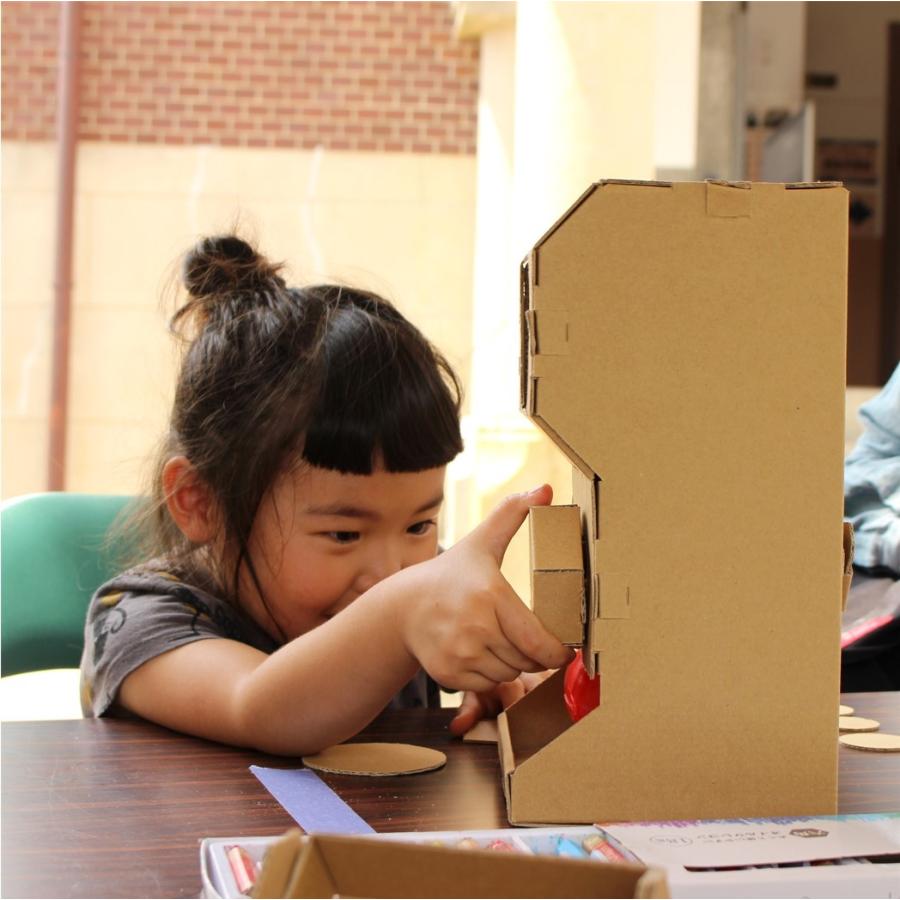 ガチャガチャ 段ボール工作 おもちゃ 夏休み工作 カプセルトイ ガチャガチャメカ 8511 5 Haco Labo 通販 Yahoo ショッピング