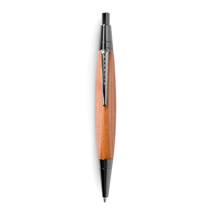 TRIANGLE BODY MECHANICAL PENCIL 0.5mm | 天然木軸 シャープペンシル +LUMBER 三角軸 ノック式 | Hacoa | 01