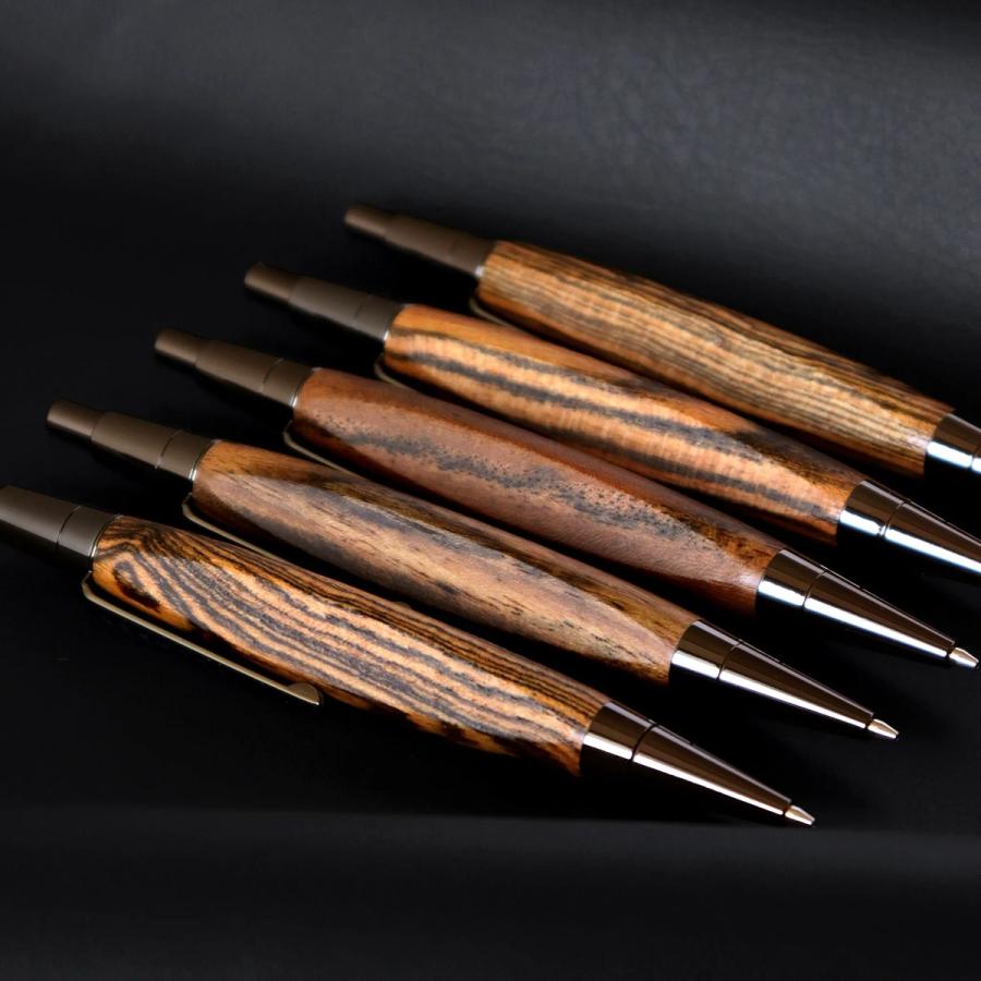 TRIANGLE BODY MECHANICAL PENCIL 0.5mm | 天然木軸 シャープペンシル +LUMBER 三角軸 ノック式 | Hacoa | 12