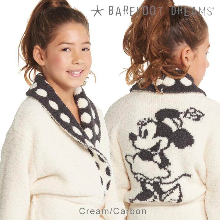 Barefooot Dreams 子供用 バスローブ ガウン ユース ローブ CC Youth Mickey & Minnie Mouse Robe D101 ベアフットドリームス ディズニー ミッキー ミニー｜haconaka｜02