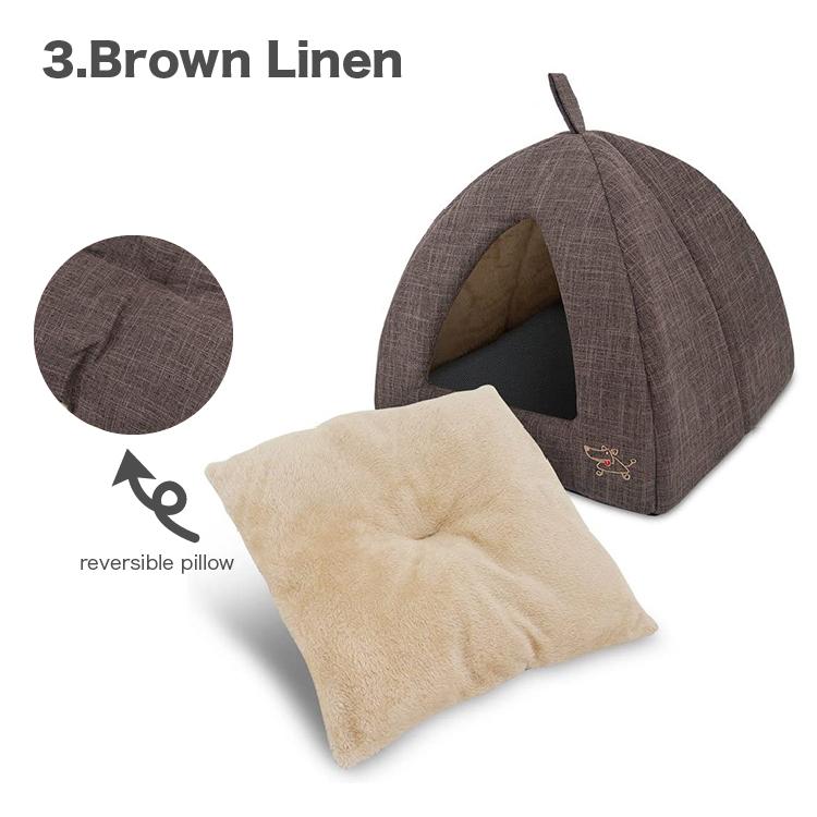 Pet Nest 【ペット用ベッド】 クッション付き 傷が付きにくい 81oOI8YF9xL._UF350,350_QL50_.jpg