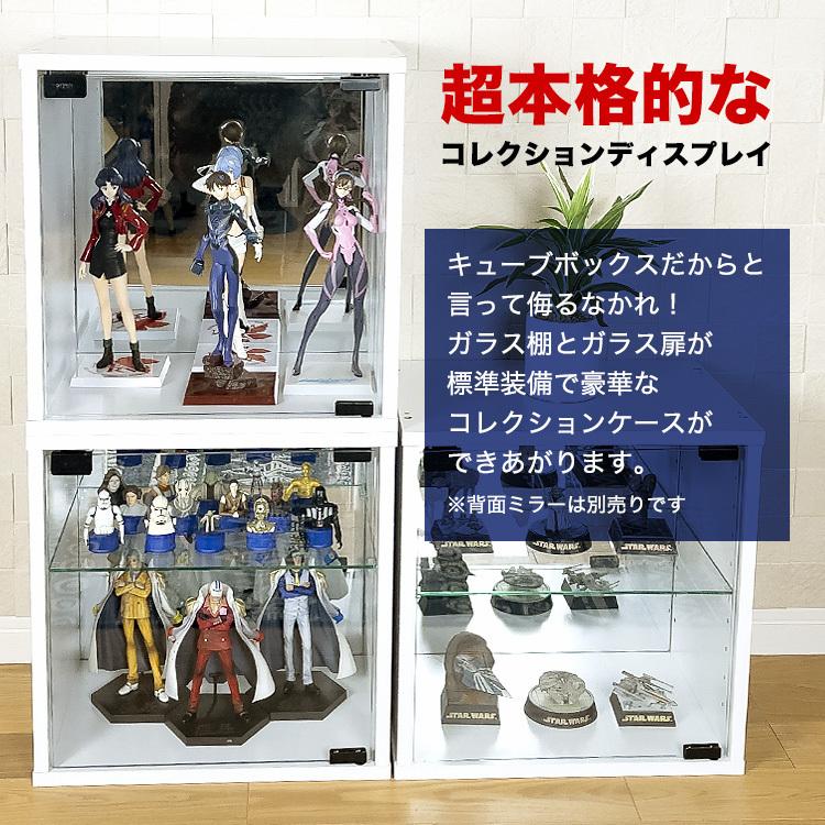 地球家具 爆買 コレクション キューブボックス ガラス扉タイプ CCB