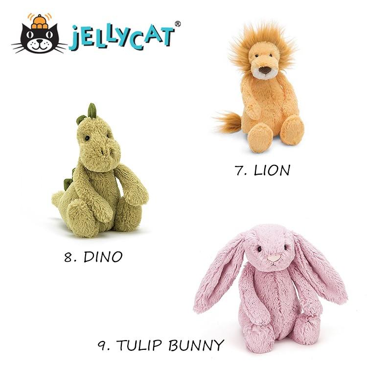 爆買 jellycat ぬいぐるみ ジェリーキャット バシュフル bashful S