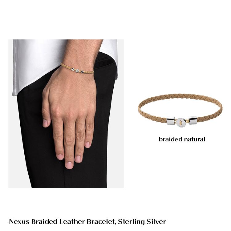 ミアンサイ ブレスレット Miansai メンズ Nexus Braided Leather