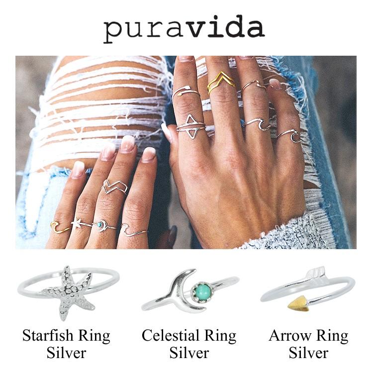 Pura Vida Starfish Ring Celestial Ring Arrow Ring pvd0011 Yahoo