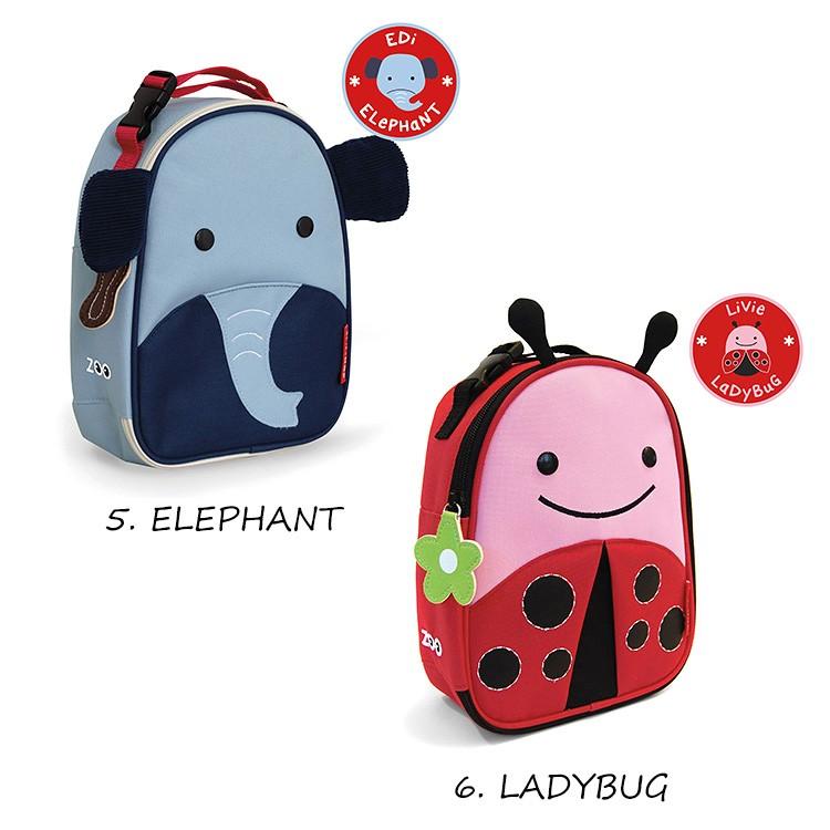 SKIP HOP アニマル ランチバッグ スキップホップ Zoo Lunchie Insulated Kids Lunch Bag｜haconaka｜06