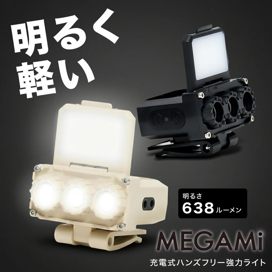 トイレの女神 PREMIUM ヘッドライト LEDライト ハンズフリー 充電式