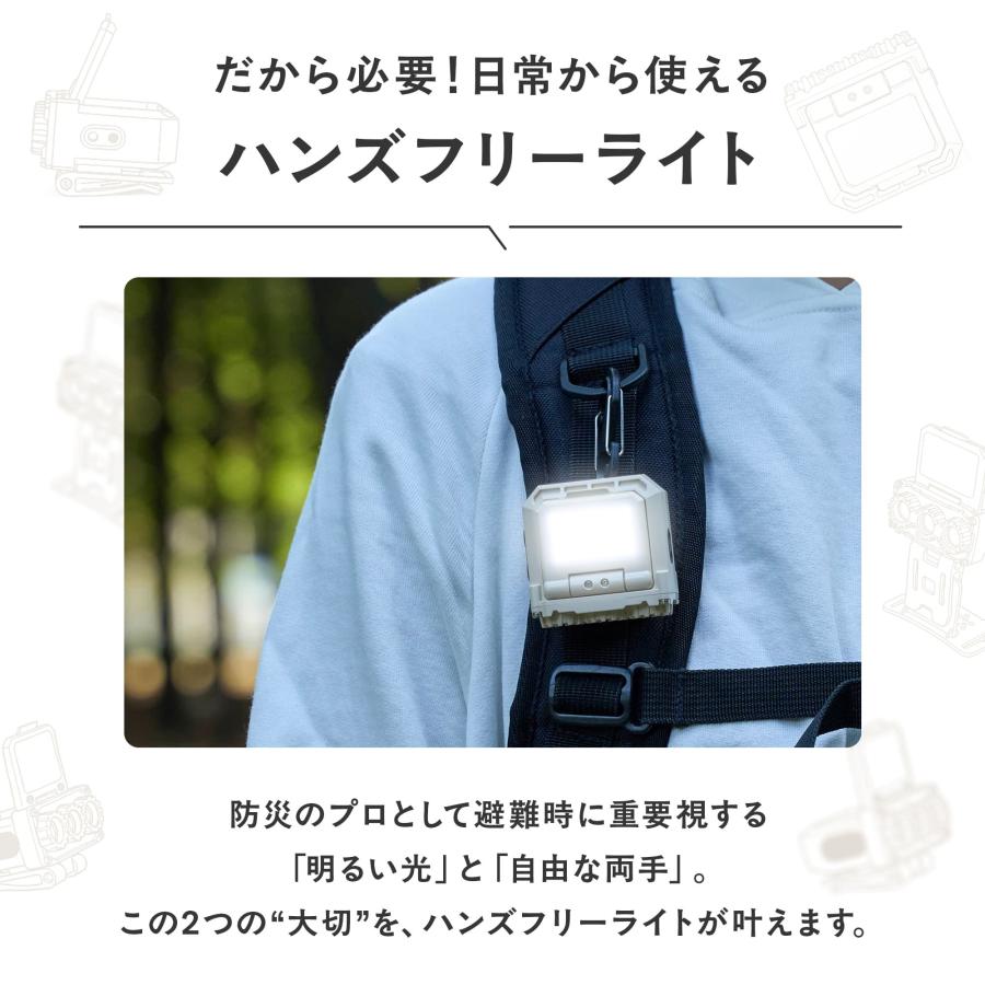 トイレの女神 PREMIUM ヘッドライト LEDライト ハンズフリー 充電式