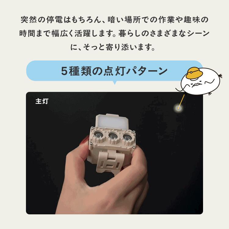 トイレの女神 PREMIUM ヘッドライト LEDライト ハンズフリー 充電式