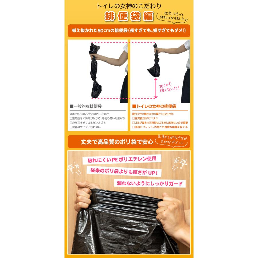 トイレの女神 PREMIUM 非常用トイレ 日本製 簡易トイレ トイレの女神