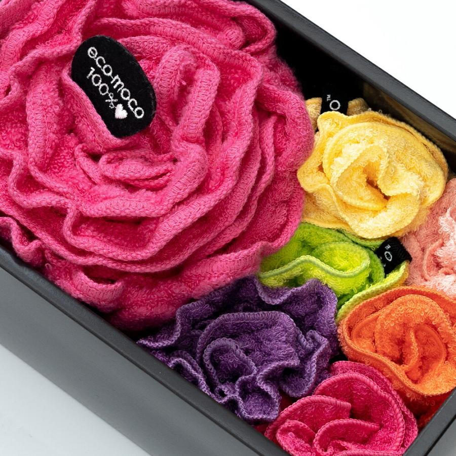 母の日 プレゼント ギフト 花以外 今治 タオル モコモコ フラワー