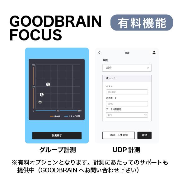 FocusCalm 買い切りアカウント付き 脳波デバイス リラックス状態を